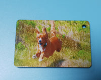Rectangle Photo Keyring