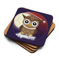 Angela911 Cork-back coaster