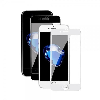 Coverage Tempered Glass Screen Protector For iPhone iPhone 7