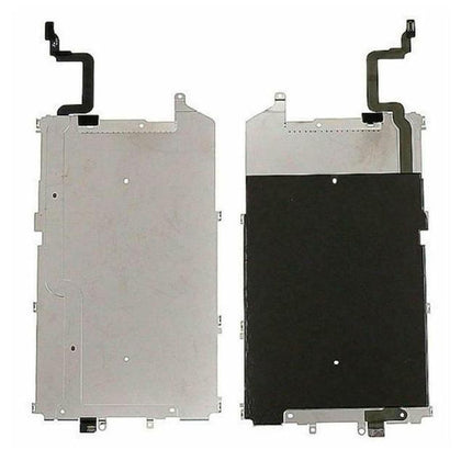 Apple iPhone 6 Replacement LCD Screen Heat Shield Metal Back Plate + Home Button Flex Cable (4.7