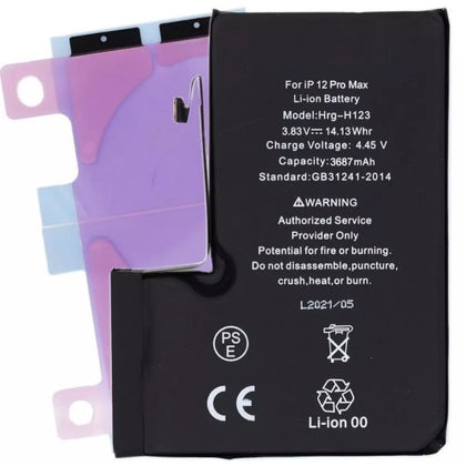 iPhone 12 Pro Max Battery Pack Replacement 3687mAh